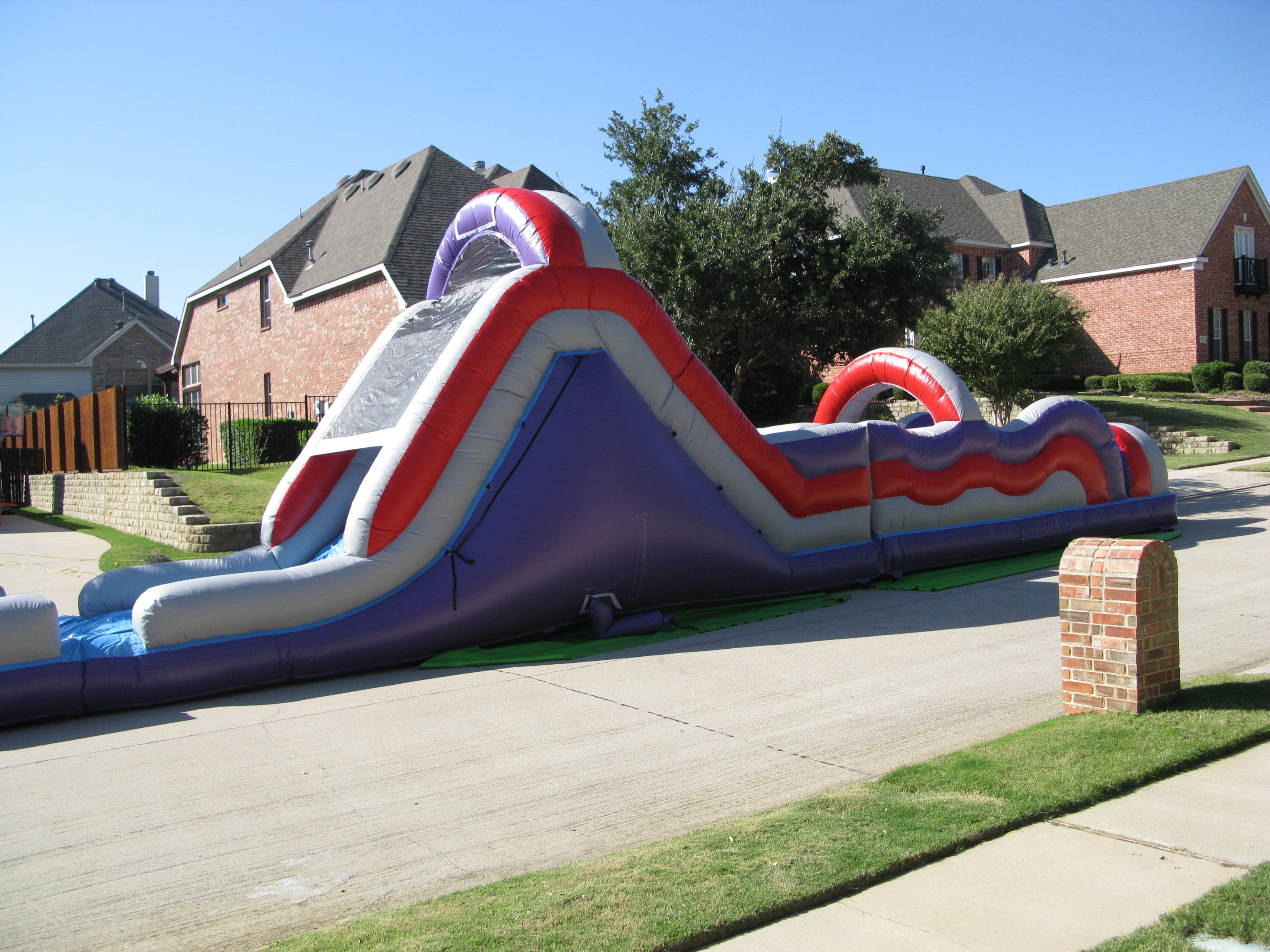 Obstacle course rentals in Dallas TX, bounce house obstacle course